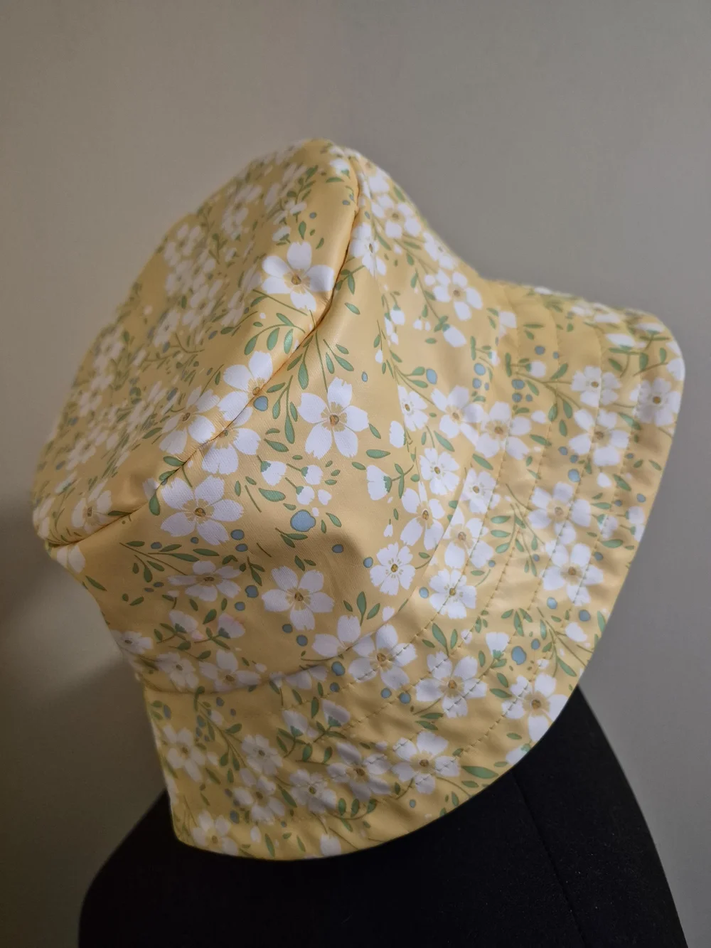 Women's Yellow Floral Bucket Hat